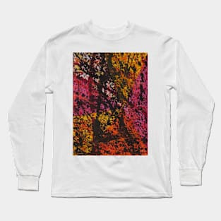 Corner Splatter # 12 Long Sleeve T-Shirt